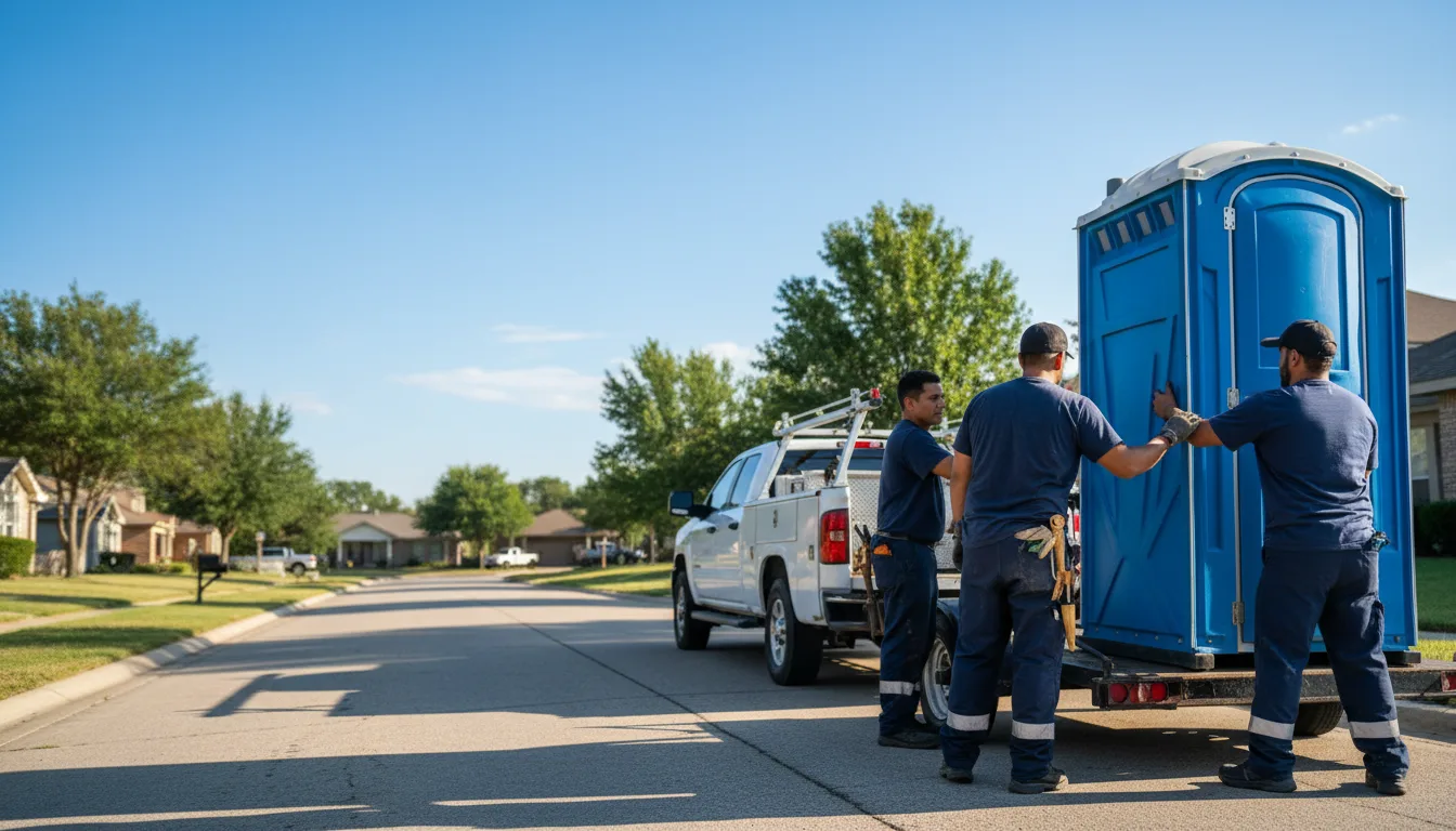Portable Toilet Rental in Covington, OK near me